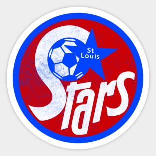 Defunct St Louis Stars NASL Soccer 1977 Sticker